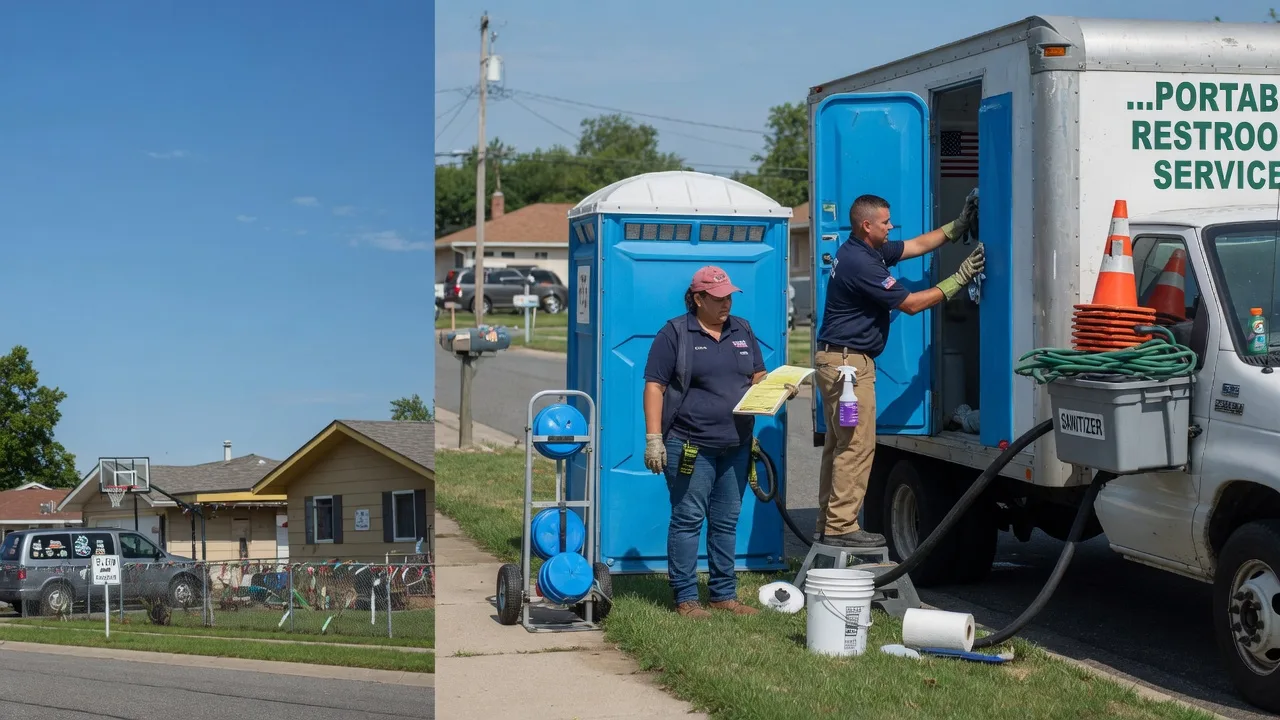 Portable Toilet Rental in Rosalie, NE near me